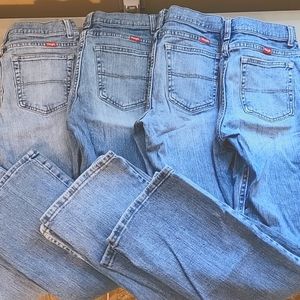 Bundle of boys Wrangler jeans size 16